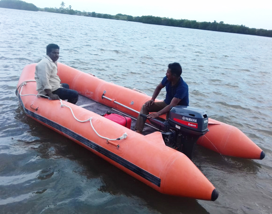 Inflatable Boat with Aluminium Floorboard